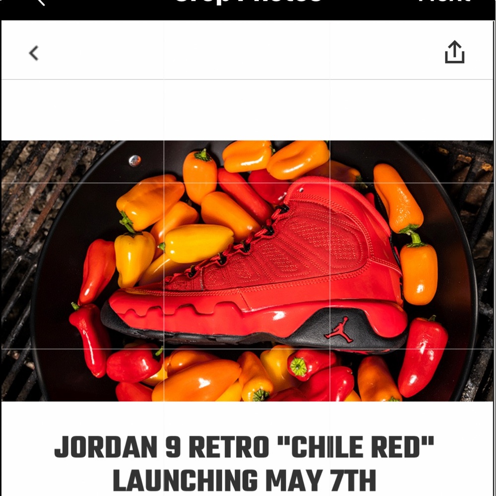 Air Jordan 9 Chile Red
